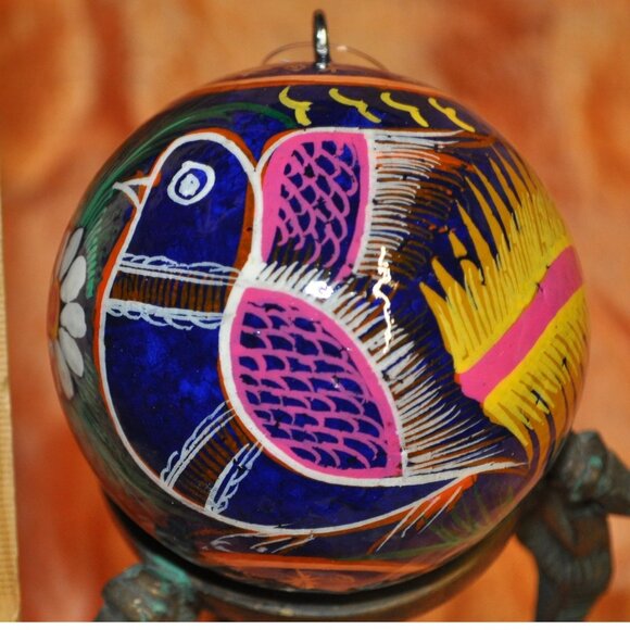 A Symbol of Hope 61130 ornament Mexico hand painted vintage Casa Romero (CR51)